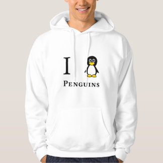 I love Penguins Hoodie