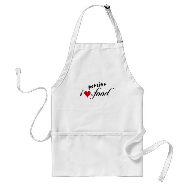I love persian food standard apron (Front)