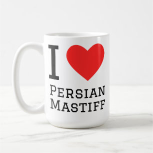 I love persian mastiff coffee mug