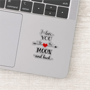 I love personalised to the moon and back