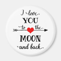 I love personalised to the moon and back