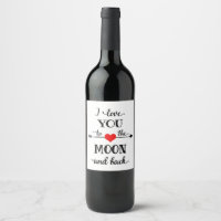 I love personalised to the moon and back