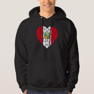 I Love Peru Flag Peruvian Hoodie
