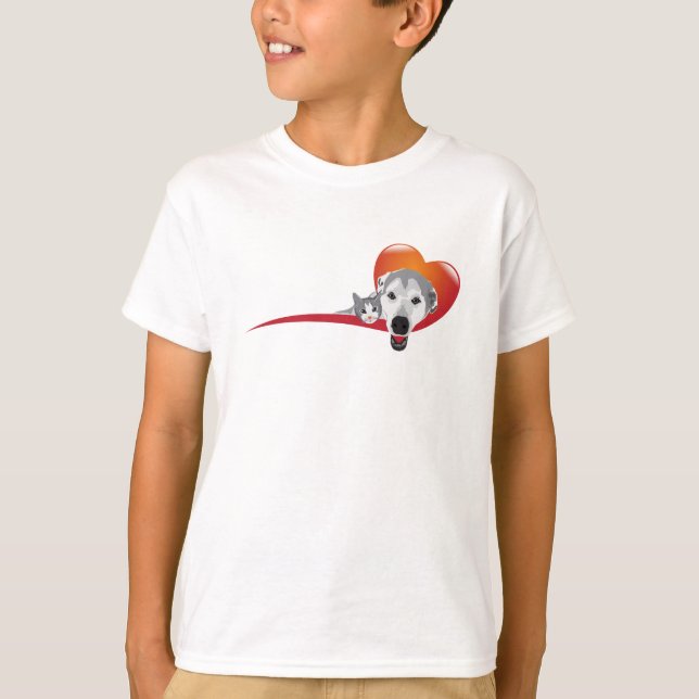 i love pets T-Shirt (Front)