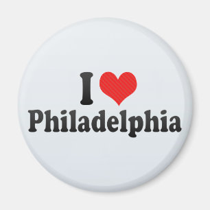 I Love Philadelphia Magnet