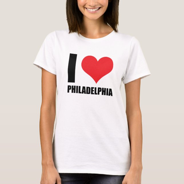 I love Philadelphia T-Shirt (Front)