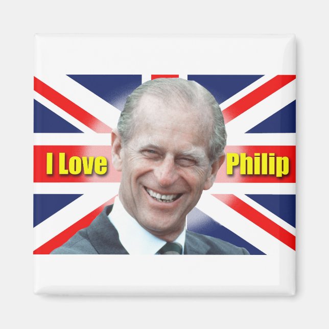 I Love Philip Magnet (Front)