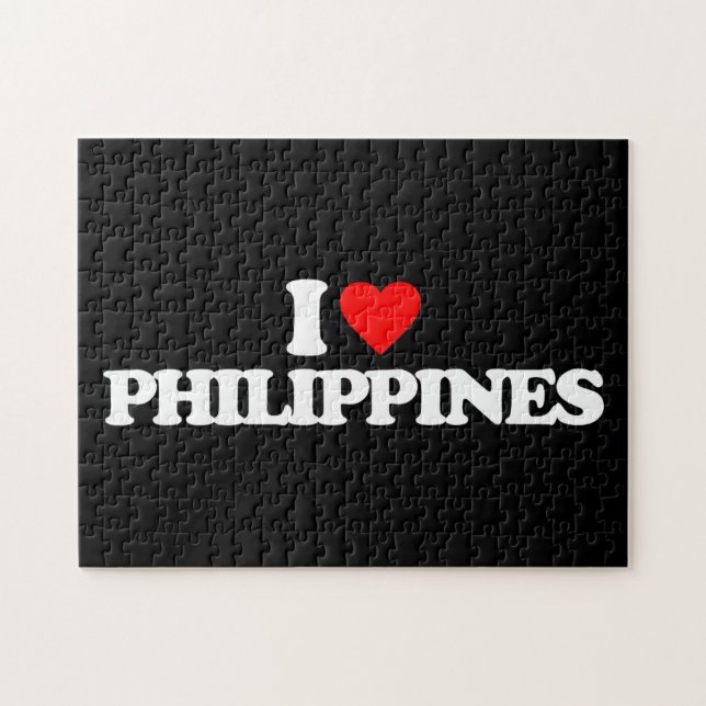I LOVE PHILIPPINES JIGSAW PUZZLE (Horizontal)