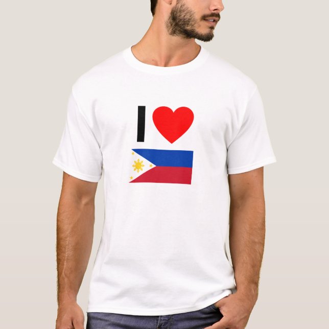i love philippines T-Shirt (Front)