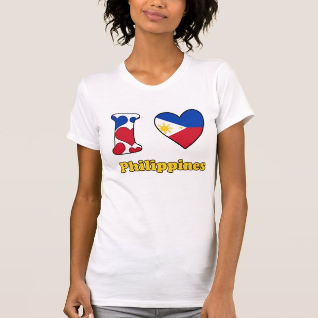 I love Philippines T-Shirt (Front)