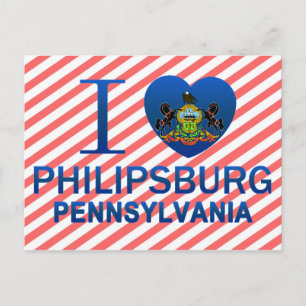 I Love Philipsburg, PA Postcard