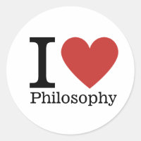I ❤️ Love Philosophy STICKER