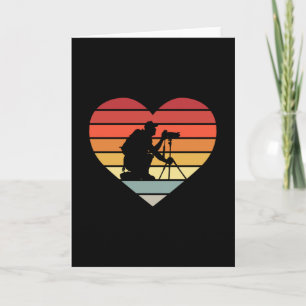 I Love Photographing Vintage Heart Card