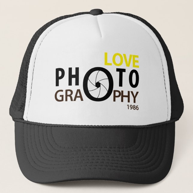 i love photography Hat (Front)