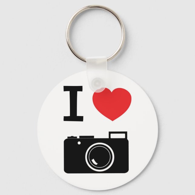 I love photography key ring (Front)