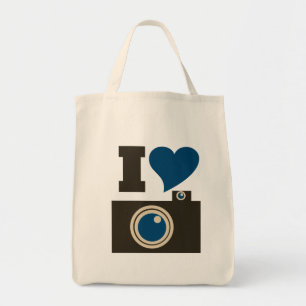 I Love Photography Tote Bag