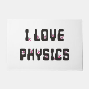I love Physics Doormat