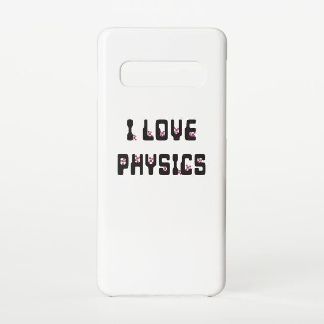 I love Physics Samsung Galaxy Case (Back)