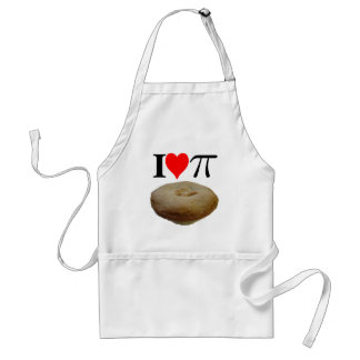 I love pi, I love pie, I heart pi, I heart pie Standard Apron