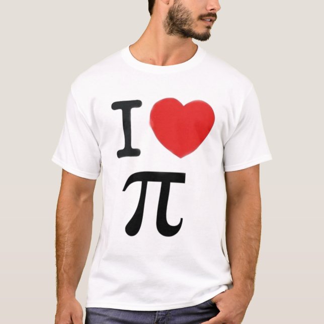 I love pi T-Shirt (Front)