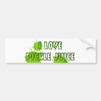 I love pickle juice bumber sticker