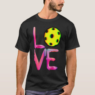 I Love Pickleball Pickle Balls for Player T-Shirt