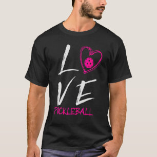 I Love Pickleball Pickleball Player Pickle Ball T-Shirt