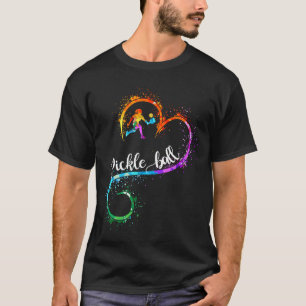 I Love Pickleball Watercolors  Pickleball Girl Pla T-Shirt