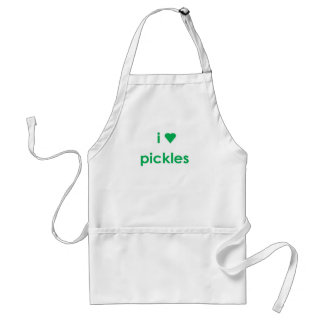 i love pickles standard apron