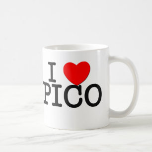 I Love Pico Massachusetts Coffee Mug