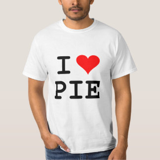 I love pie (black lettering) T-Shirt