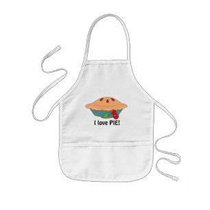 I love pie sweet kids apron