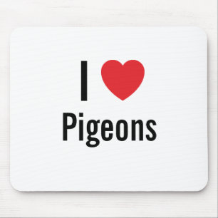 I love Pigeons Mouse Pad