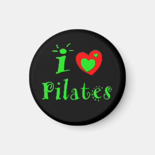 I Love Pilates - Fridge Magnet