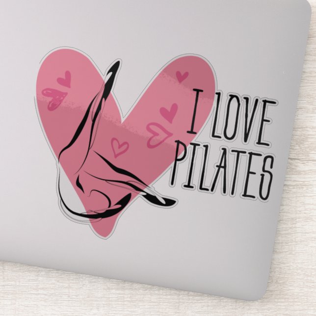 I LOVE PILATES Pilates Pose (Detail)