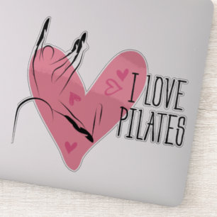 I LOVE PILATES Pilates Pose on Barrel