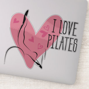I LOVE PILATES Pilates Pose on Reformer
