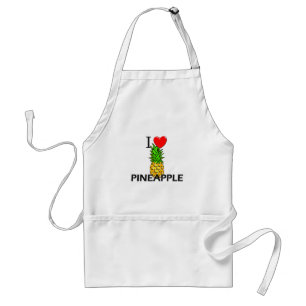 I Love Pineapple Standard Apron