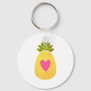 I love Pineapples Key Ring