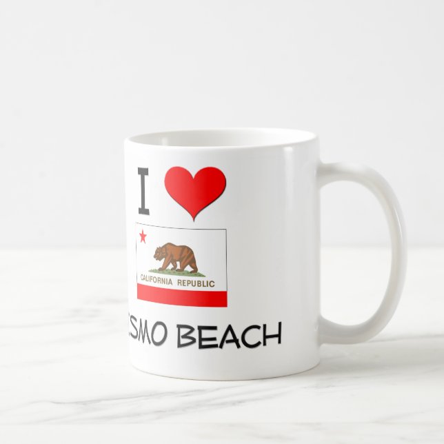 I Love PISMO BEACH California Coffee Mug (Right)
