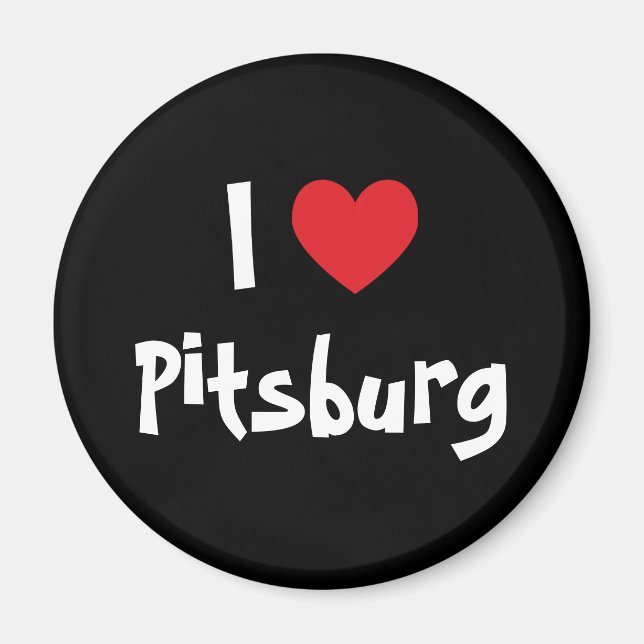 I Love Pitsburg Magnet (Front)