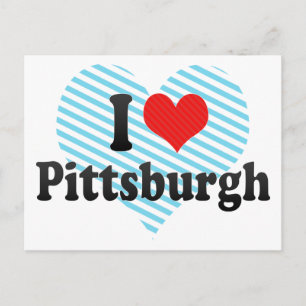 I Love Pittsburgh Postcard