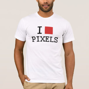I Love Pixels / I Heart Pixels T-Shirt