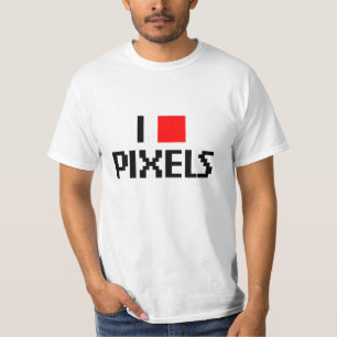 I Love Pixels T-Shirt