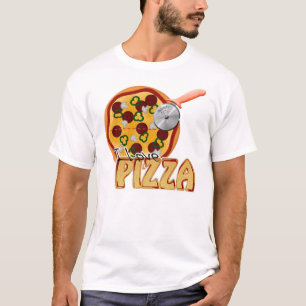 I Love Pizza - Destroyed T-Shirt