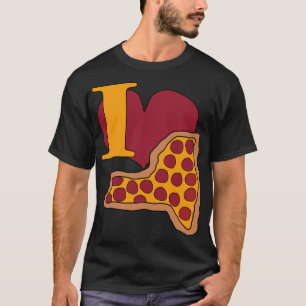 I Love Pizza From New York T-Shirt