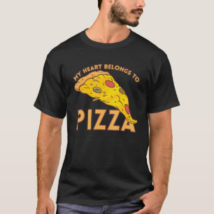 I Love Pizza Heart Valentines Day_5 T-Shirt
