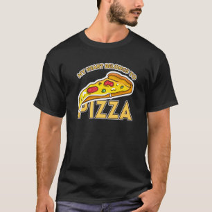 I Love Pizza Heart Valentines Day Premium_8 T-Shirt