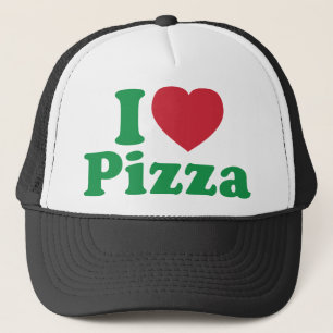 I Love Pizza Trucker Hat