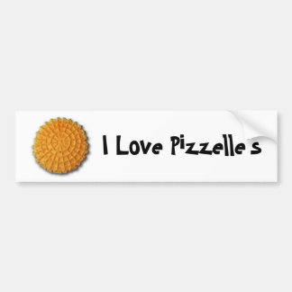 I love Pizzelle's Bumper Sticker